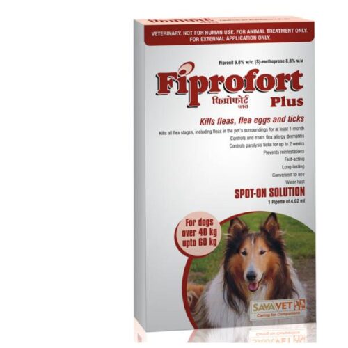 Fiprofort Plus Spot on for Dogs 40-60 Kg