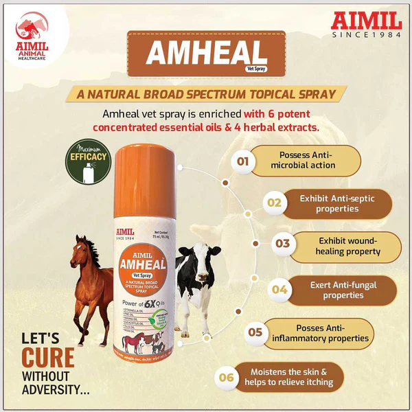 Aimil Amheal Vet Spray 75 Ml - Image 2