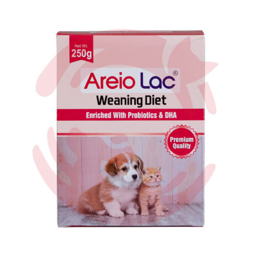 Areio Lac Weaning Supplement for Puppies and Kittens (milk replacer) 250 Gm