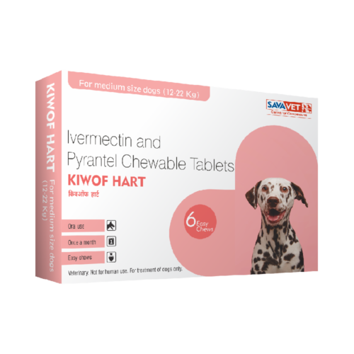 Kiwof Hart Tablet for Medium Size Dogs 12-22 Kg
