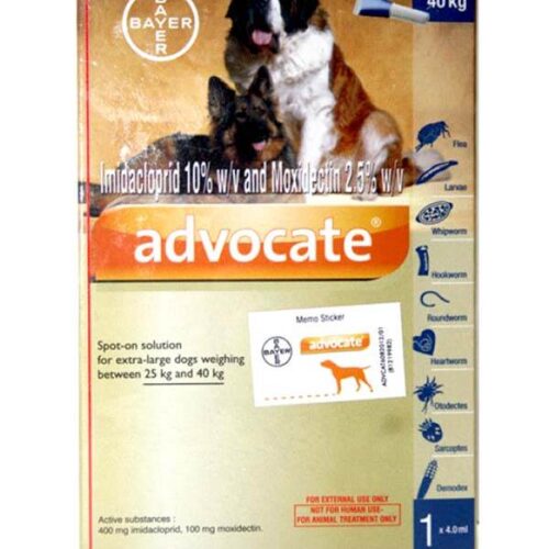 Advocate Spot-On Solution 4 Ml 25kg - 40kg
