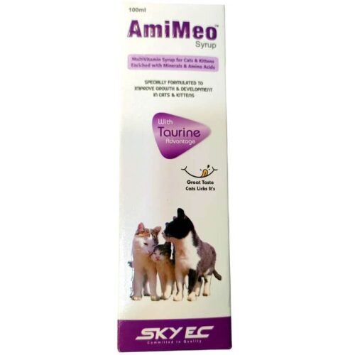 Amimeo Syrup 100 Ml for Cats and Kittens