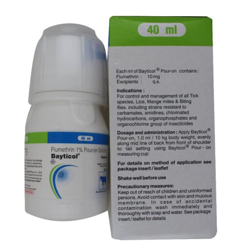 Bayticol Pour-On Solution 40 Ml