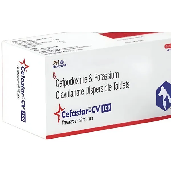 Cefastar Cv 100 Tablet for Pets