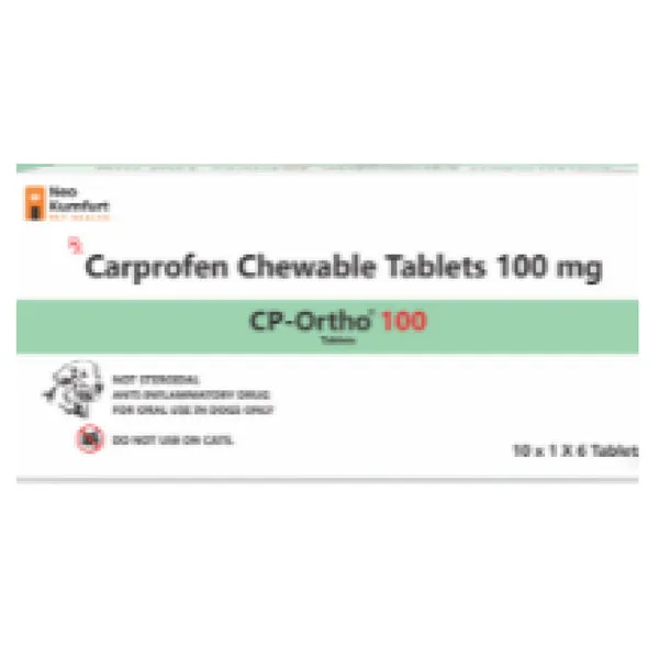 CP Ortho 100 Mg Tablet for Dogs 6 Tablets