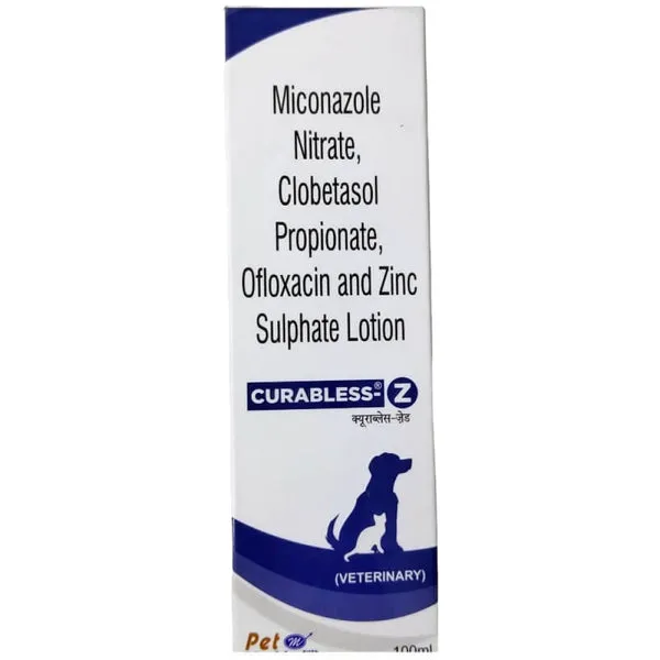 Curabless Z Lotion 100 Ml for Pets