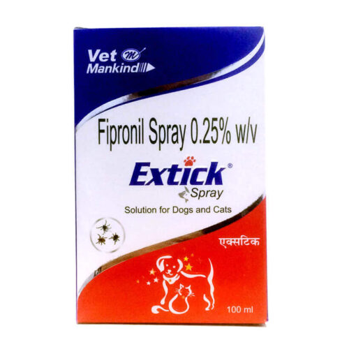 Extick Spray 100 Ml for Dogs and Cats