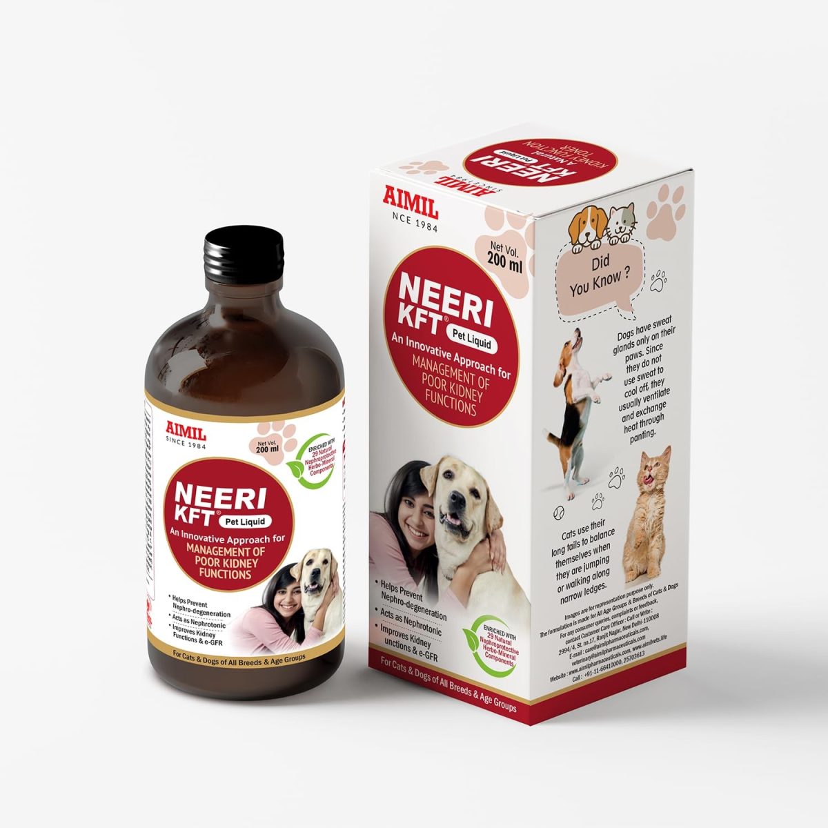 Aimil Neeri KFT Pet Liquid 200 Ml