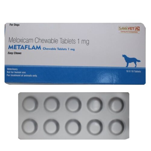 Metaflam 1 Mg Chewable Tablets for Pets