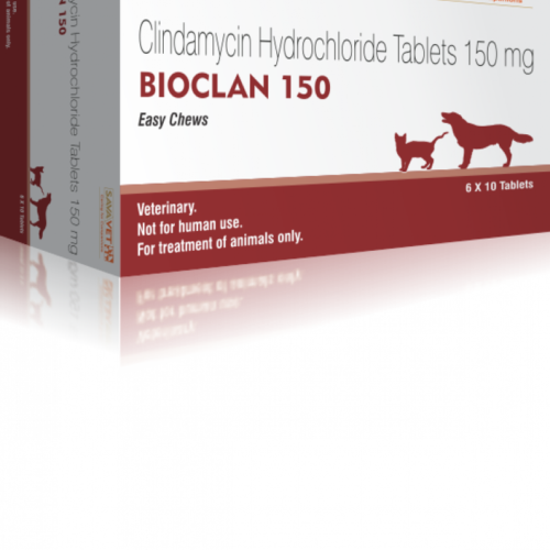 Bioclan 150 Mg Tablet 10 Tablets for Dogs and Cats