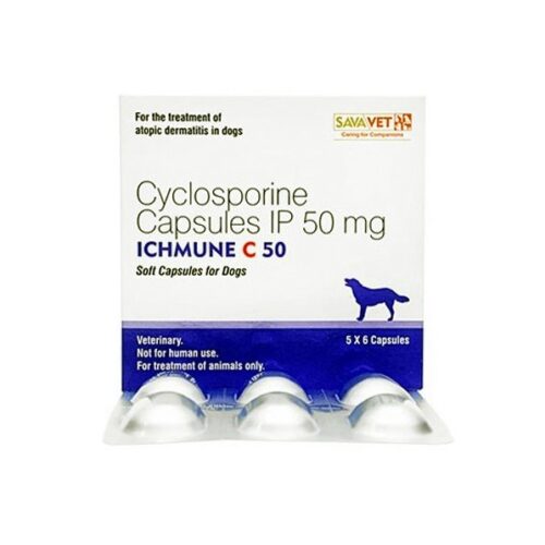 Ichmune C 50 Mg Capsule for Dogs