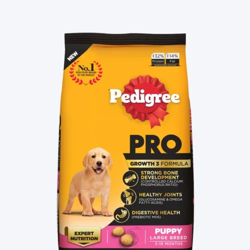 Pedigree PRO Expert Nutrition Dry Dog Food For Large Breed Puppy (3-18 Months)