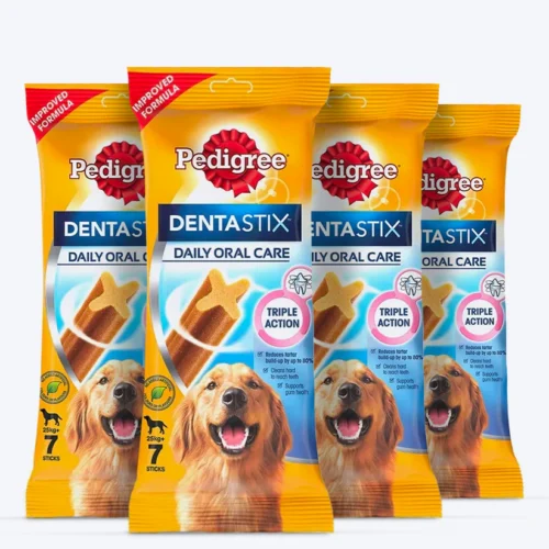 Pedigree Dentastix Dog Treat Weekly Pack For Large Breed - 270 g
