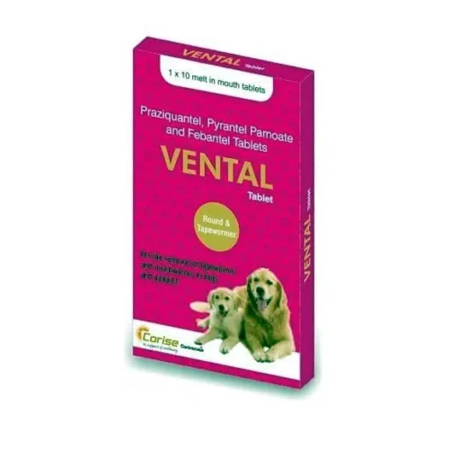 Vental deworming Tablets for dogs