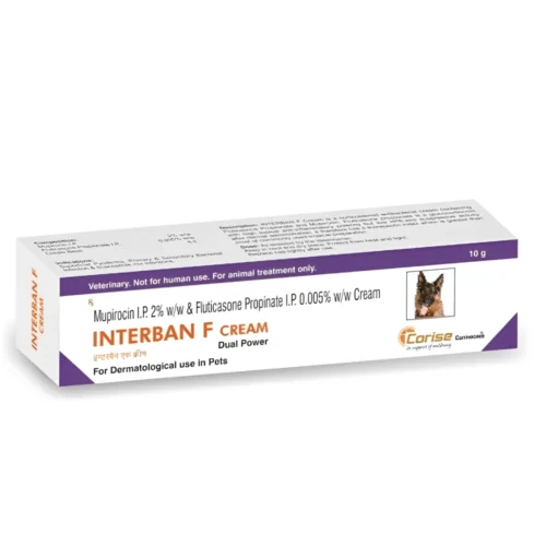Corise Interban F (Mupirocin Fluticasone) Cream 10g