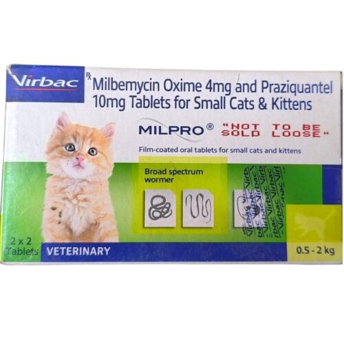 Virbac Milpro Deworming Tablets for Kittens
