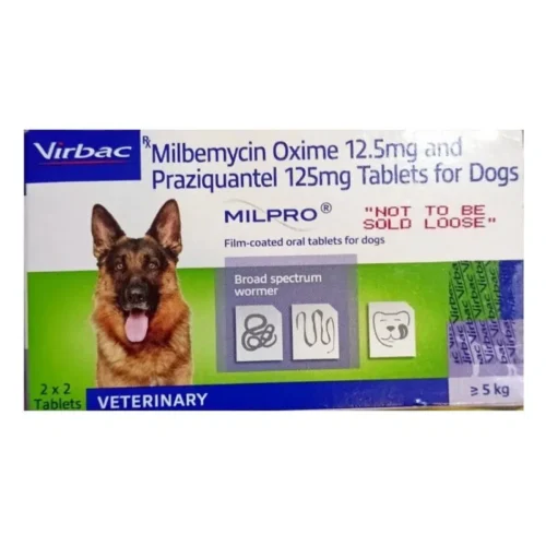 Virbac Milpro Deworming Tablets for Medium & Large Dogs