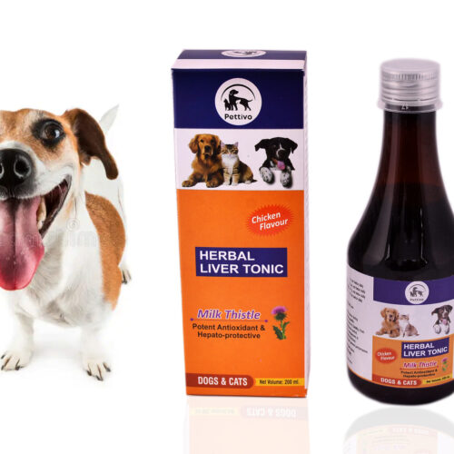 Pettivo Herbal Liver Tonic 200 Ml for Dogs & Cats