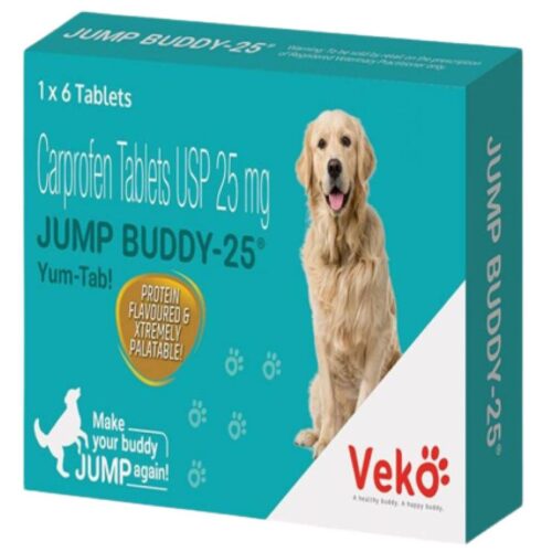 Veko Jump Buddy 25mg Tablet for Dogs 6 Tablets