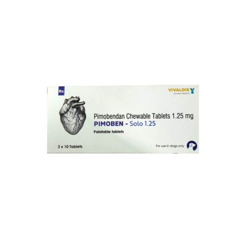Pimoben (Pimobendan) Solo 1.25mg Tablet for Dogs 30 Tablets