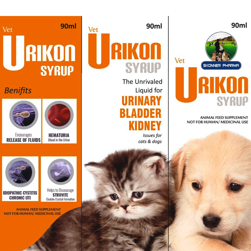 Vet- Urikon Syrup for Dogs and Cats 90 Ml