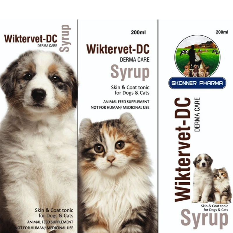 WIKTERVET-DC Syrup for Dogs and Cats 200 Ml