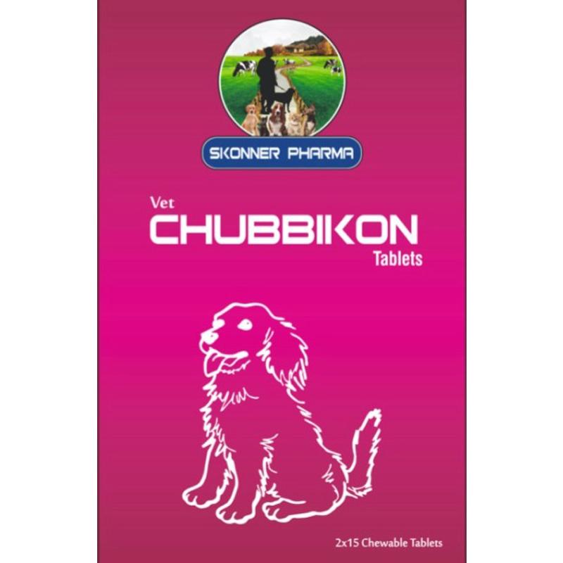 Vet- Chubbikon Tablets 30 Tablets