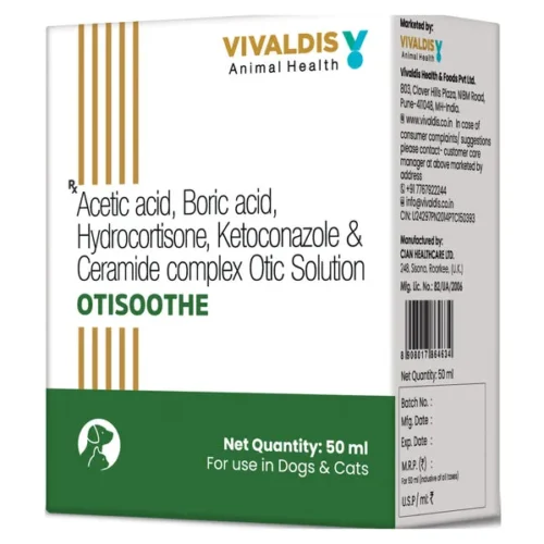 Otisoothe Ear Drops 50 Ml for Pets