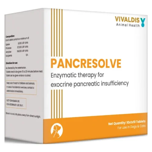 Pancresolve Tablet for Dogs and Cats 10 Tablets