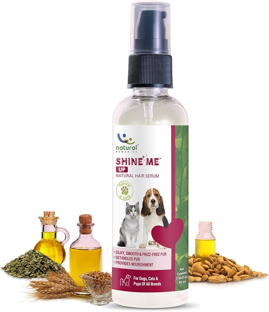 Shine Me Up Advanced | Natural Coat Serum for Dogs & Cats | Detangles & Nourishes 90 Ml