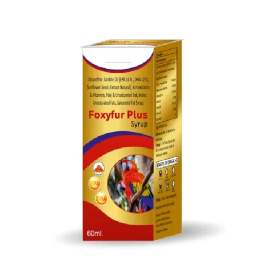Foxyfur Plus Syrup for Pets 60 Ml