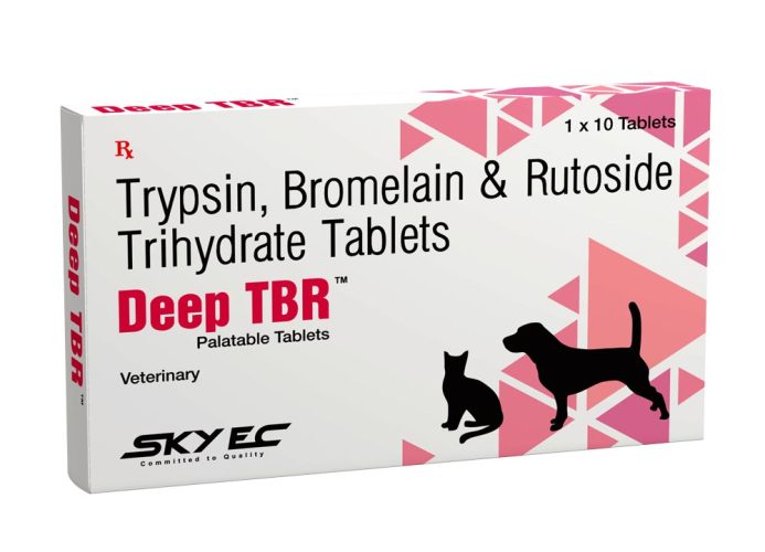 Deep TBR Tablets for Dogs and Cats 10 Tablets