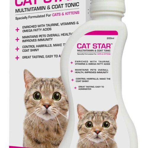 Cat Star Syrup Multivitamin for Cats 200 Ml