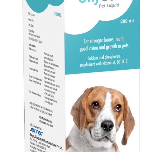 SkyCal Calcium Supplement Syrup for Dogs and Cats