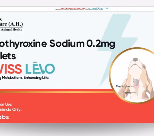 Swiss Levo 0.2 Mg Tablet for Dogs 30 Tablets