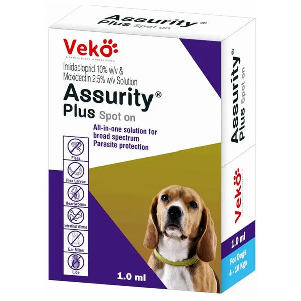 Assurity Plus Tick & Flea Spot On for Dogs
