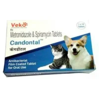 Candontal Tablet (Metronidazole & Spiramycin) for Dogs and Cats 10 Tablets