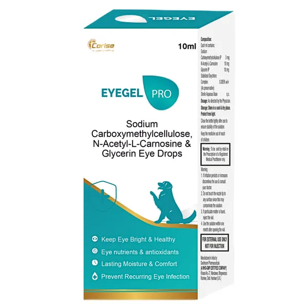 Corise Eyegel Pro Eye Drops for Dogs & Cats 10 Ml