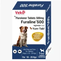 Furaline 500mg Chewable Tick & Flea Tablets for Medium Dogs 10 to 20kg