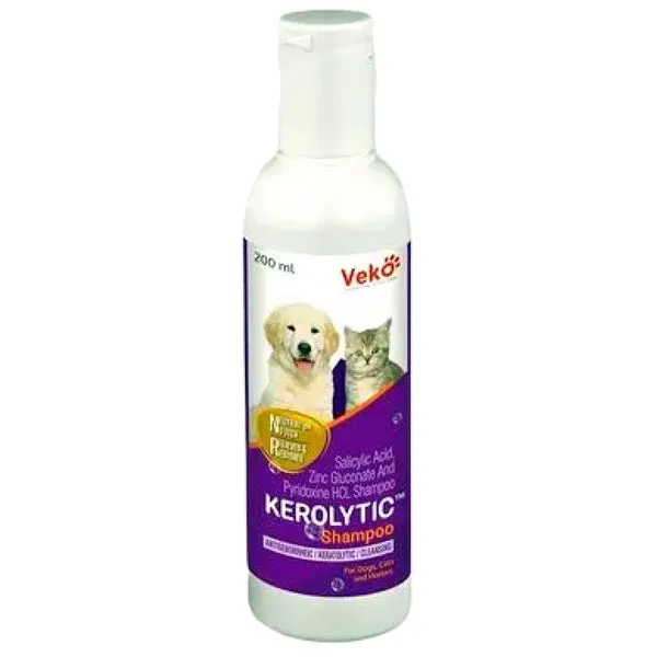 Kerolytic Shampoo for Dogs and Cats 200 Ml