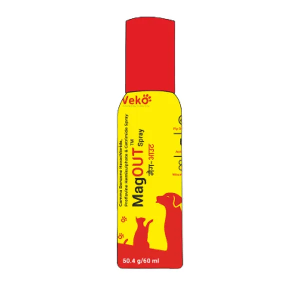 Magout Spray for Dogs and Cats 60 Ml