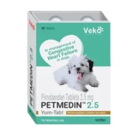 Petmedin 2.5mg (Pimobendan) Tablet for Dogs 30 Tablets