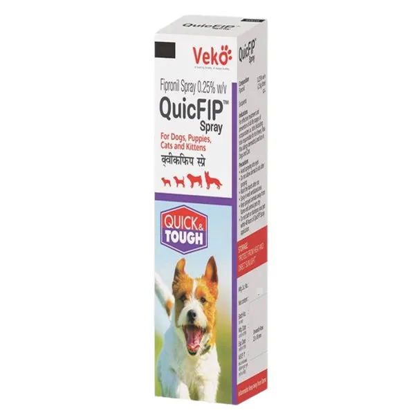 QuicFIP Spray (Fipronil) for Dogs and Cats