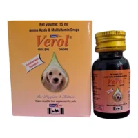 Verol Drops Multivitamin Supplement for Dogs and Cats 15 Ml