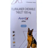 Aventix 1000mg (Fluralaner) Chewable Tick & Flea Tablets for Dogs Between 20 to 40kg