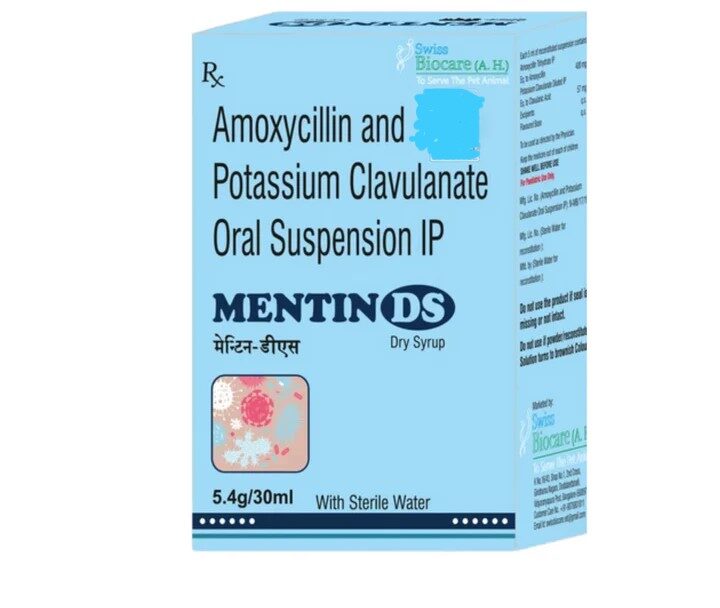 Mentin DS Syrup 30 Ml for Pets