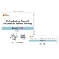 Pawxy 100mg (Cefpodoxime Proxetil) Tablet for Dogs and Cats 10 Tablets