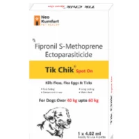 Tik Chik (Fipronil) Anti-tick & flea Spot On for Dogs 40-60 Kg