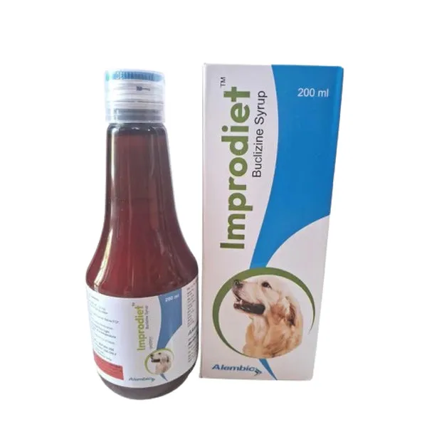 Improdiet Buclizine Syrup for Dogs and Cats 200 Ml