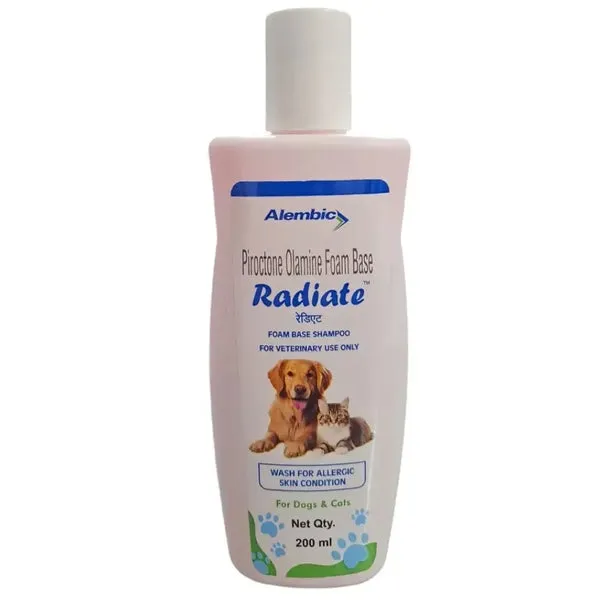 Radiate Anti Dandruff Shampoo for Dogs and Cats 200 Ml
